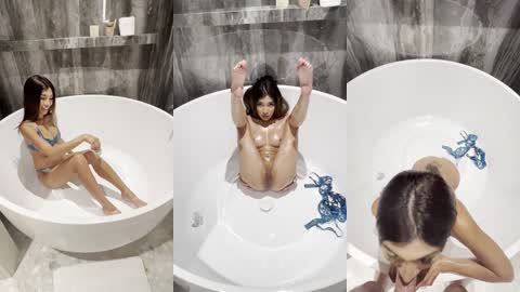 si abg mungil ini nyepong kontol orang putih besar